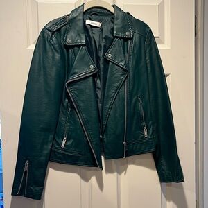 JustFab leather jacket